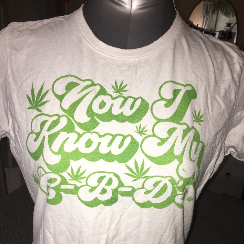 NWOT Message Tee - Picture 2 of 4
